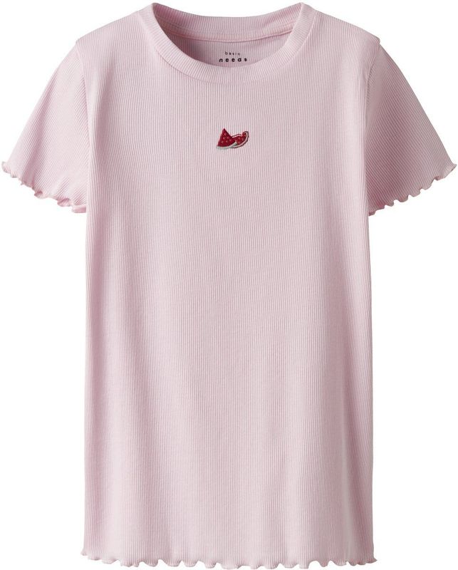 T-shirt - Slim Fit - Geborduurd