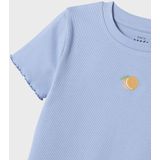 T-shirt - Slim Fit - Geborduurd