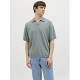 JJ Rebel - JREBCALLUM - Trui - Riet - Gerecycled Materiaal - Halve Mouw