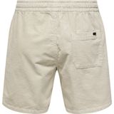 Shorts - Blauw - Katoen - Regular Fit