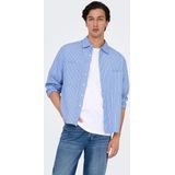 Overhemd - Katoen - Lange Mouwen - Loose Fit - Knoopsluiting