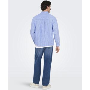 Overhemd - Katoen - Lange Mouwen - Loose Fit - Knoopsluiting