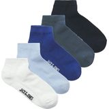 JACK&JONES - JACCHESTER SOLID SHORT SOCKS 5 PACK JNR - Jongens - Sokken