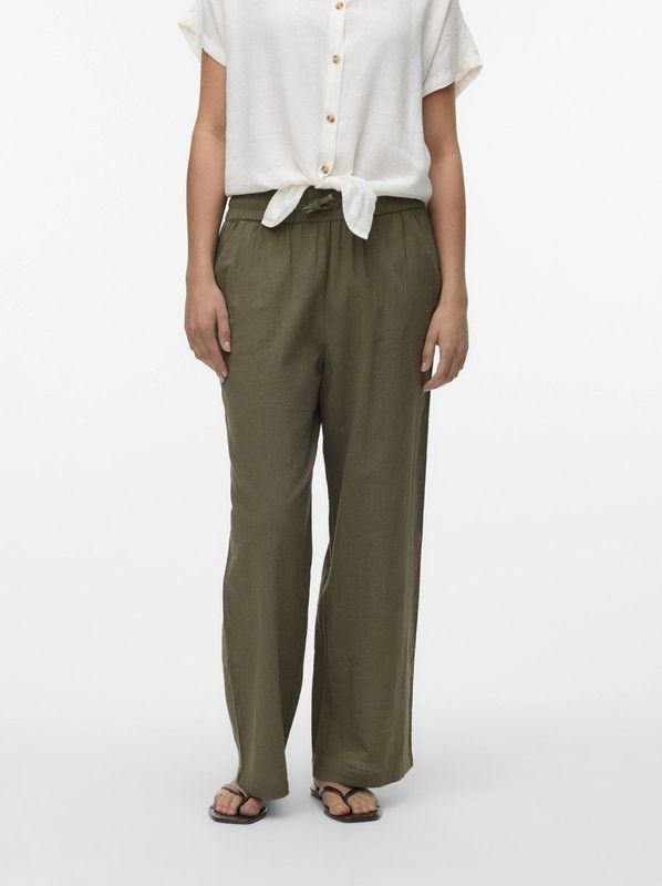 VERO MODA Broek 'VMCAIA'  olijfgroen