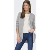 ONLY - Onllesly L/S Open Cardigan - Ultimate Grey - Damesvest