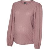 Vero Moda - Maternity Blouse - Oudroze - Blouseshirt - Lange Mouw