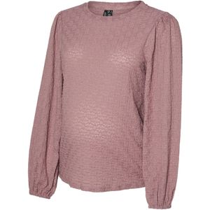 Vero Moda - Maternity Blouse - Oudroze - Blouseshirt - Lange Mouw