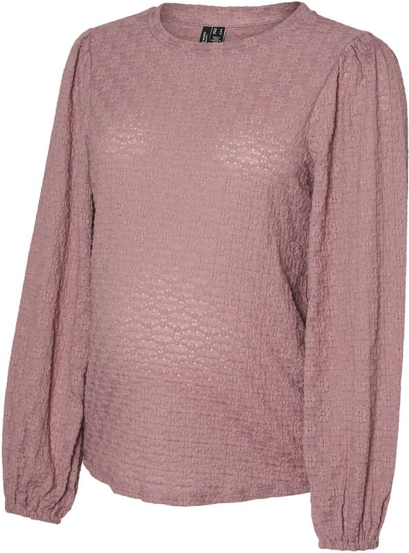 Vero Moda - Maternity Blouse - Oudroze - Blouseshirt - Lange Mouw