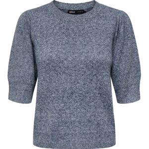 Only - Onlrica Life 2/4 Pullover - Moonlit Ocean/W. Melange - Dames Trui