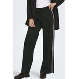 Only - Damesbroek - Wide Leg - Zwart - Viscose/Polyester/Elastaan