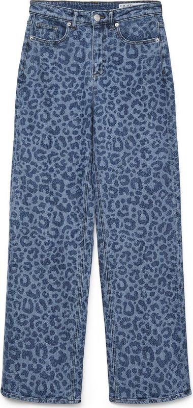 VERO MODA - VMTESSA HR WIDE DNM LEO JEANS - Dames - Wide Fit Jeans