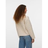 Vmvera - Gequilte Jas - Licht Gevoerde Jas - O-hals - Lange Mouwen