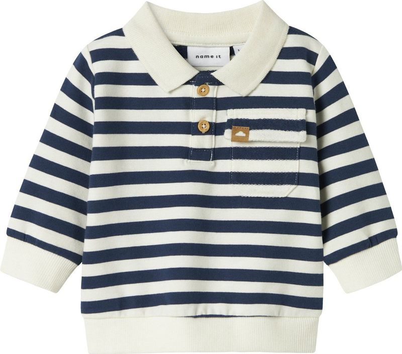 Name It - Nilsen Sweatshirt - Insignia Blue - Regular Fit