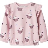 Biologisch Katoen - Sweatshirt - All-over print - Lange Mouwen - Regular Fit