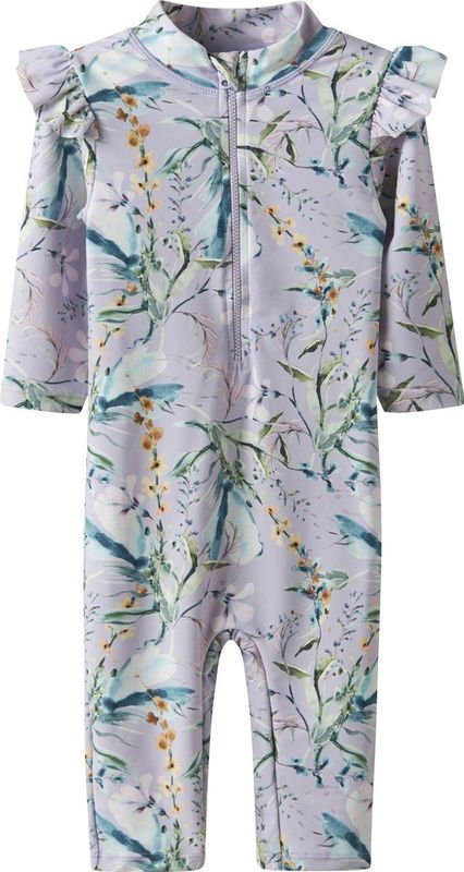 Print Badpak - All-over Print - Met Ritssluiting - UPF 50+ Bescherming