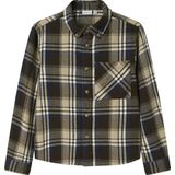 Geruite Overhemd - Keperstof - Lange Mouwen - Regular Fit