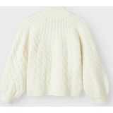 Gebreide Trui - Lange Mouwen - Hoge Hals - Regular Fit