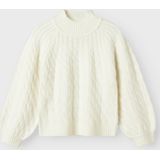 Gebreide Trui - Lange Mouwen - Hoge Hals - Regular Fit