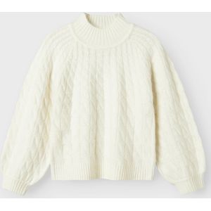 Gebreide Trui - Lange Mouwen - Hoge Hals - Regular Fit