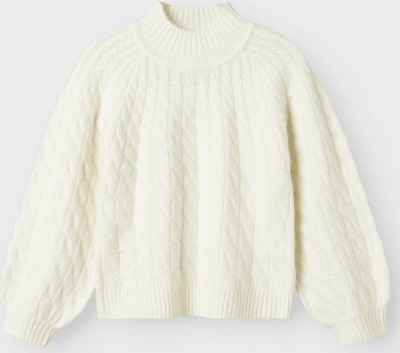 Gebreide Trui - Lange Mouwen - Hoge Hals - Regular Fit