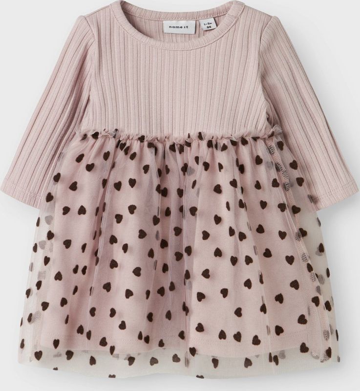 Name It - Nea Tulle - Jurk - Burnished Lilac