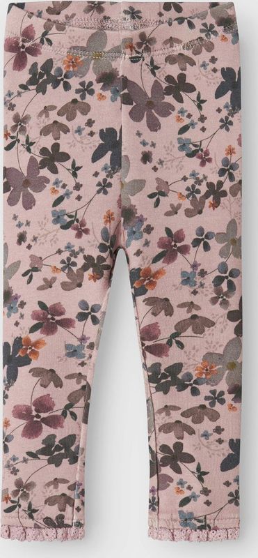 Legging - Zacht - Ribgebreid - Verticaal Gestreept - Regular Fit