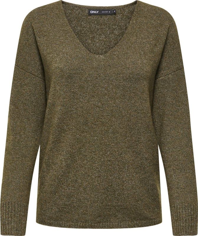 Onlrica - Gebreide Pullover - V-Hals - Lange Mouwen - Regular Fit