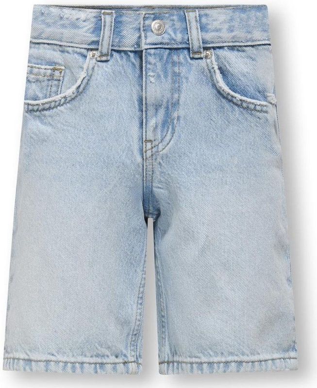 ONLY - Koghope Loose Long Shorts - Light Blue Denim