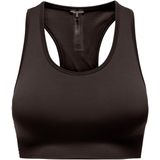 SPORT - Sport-bh - Zwart - Polyester - Racerback