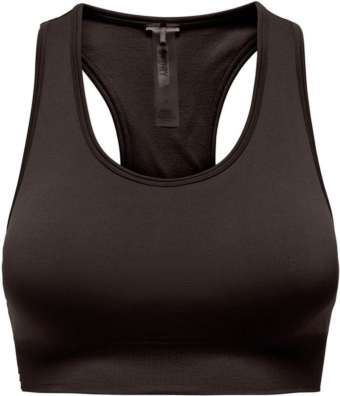 SPORT - Sport-bh - Zwart - Polyester - Racerback