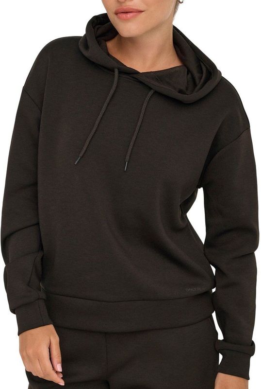 ONLY PLAY - ONPLOUNGE LIFE HOOD LS SWT NOOS - Trui - Grijs - Katoen