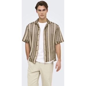 Only & Sons - DANI - Vrijetijdsoverhemd - Regular Fit - Katoenmix met Viscose