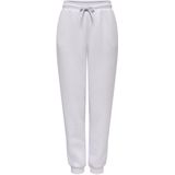 Athleisure - Sweatstof Broek - Zwart - Katoen - High Waist