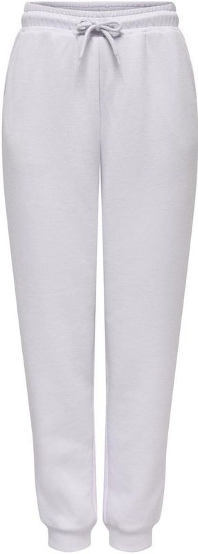 Athleisure - Sweatstof Broek - Zwart - Katoen - High Waist