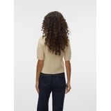 Pullover - Gebreid - O-hals - Verlaagde Schoudernaden - Regular Fit