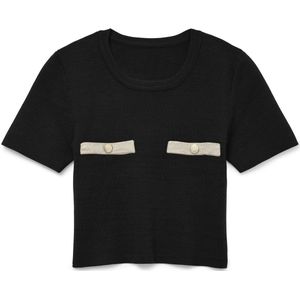 Vmkristin - Gebreide Pullover - O-hals - Regular Fit - 2/4 Mouwen