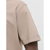 Jack & Jones - JORNORREBRO - Shirt - Mokka/Wit - Halve Mouw