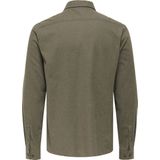 ONLY & SONS - ONSROAD LIFE REG MELANGE - Overhemd - Falcon - Lange Mouwen