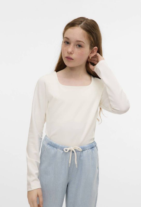 Vmmillion - Blouse - Lange Mouwen - Vierkante Hals - Regular Fit