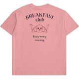 VERO MODA - T-shirt - Wit - Katoen - O-hals, Korte Mouwen