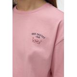 VERO MODA - T-shirt - Wit - Katoen - O-hals, Korte Mouwen