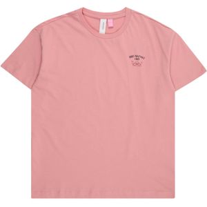 VERO MODA - T-shirt - Wit - Katoen - O-hals, Korte Mouwen