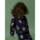 Name It - NMMLELAND LS NREG SWEAT BOX - Sweatshirt - Navy Blazer