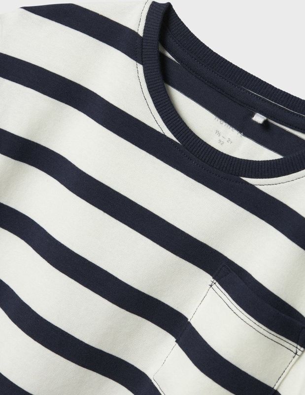 Name It - Nmmleroy Ls RLX Top - Blousetops - Bleu Marine