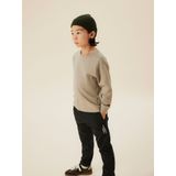 NAME IT KIDS - Longsleeve - Lichtbruin - Met Backprint