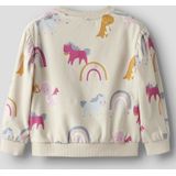 NAME IT - NMFNULA LS NREG - Sweatshirt - Bruin - Meisjes