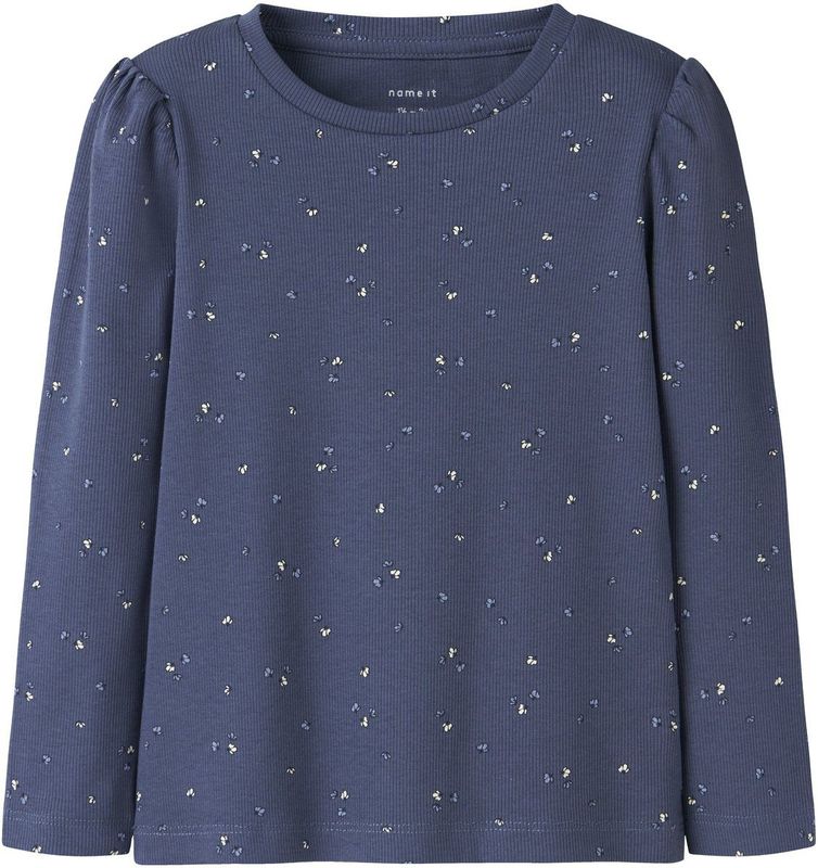 Slim Fit Top Met Lange Mouwen