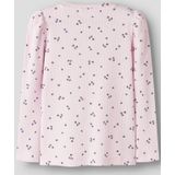 Top - Slim Fit - Lange Mouwen - Ribgebreid - All-over Print