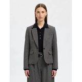 SELECTED Blazers  zwart gemêleerd