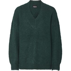 Gebreide Trui - Zacht - V-hals - Verlaagde Schouders - Gerecycled Polyester